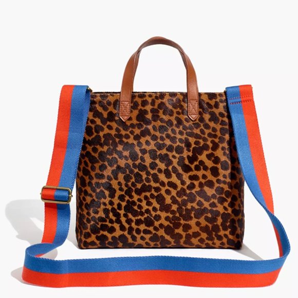 Madewell Handbags - Madewell x Kule Leopard Calf Crossbody Strap Bag